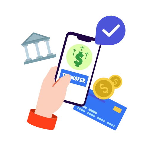 Aceptamos transferencias bancarias